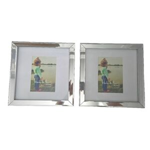 Nicole Miller Home 5" x 7" Mirrored Picture Frame Set
